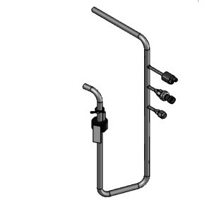 Hot gas pipes Kpl Eh308