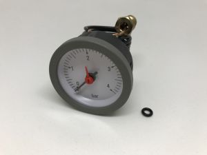 042. Pressure gauge, boiler 0-4bar Grey
