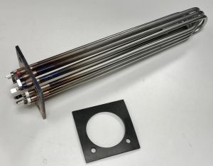 Original IVT elpatron 9 kW med original IVT gummipackning rund