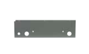 Rear insulation plate gray