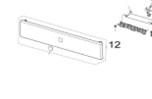 012. front panel (door) to IVT Nordic Inverter PRN