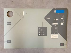 110. Panel plate F 310 P / 410-P Grey