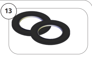 Packningssats g25 45/27*3