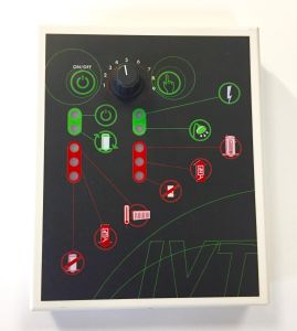 CL300 panel cards in fjärrp. LVP