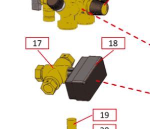 017B. Växelventil till IVT 840 / 860 / CE 50/65