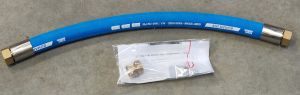 Hose 1" löpm 1&quot; male 1" L = 640mm