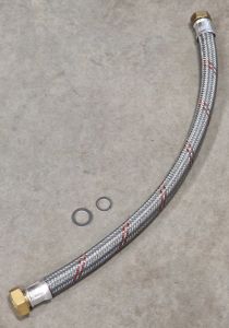 007bC. Flexible hose ¾" 1&quot; Running ¾" Running L = 600
