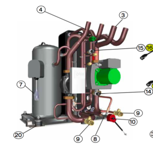 Cable Compressor 4G1.5 L = 220