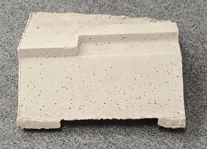 Ceramics grate - Right Rear
