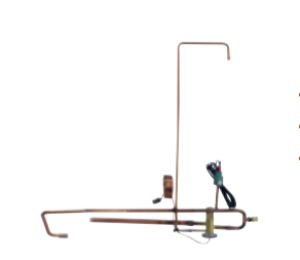 Expansion valve with pipe kit ZH15 Eh / ep