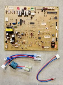 Circuit board 1 with wiring (PWB) - Nibe F2040, AMS10-8A