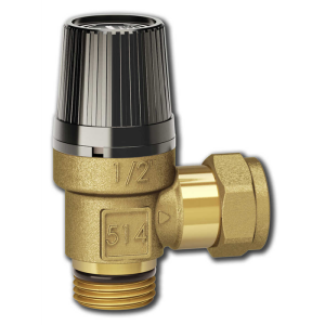 LK 514 säkerhetsventil G15 x 15mm CU, 3 bar