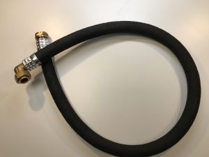 Hose 1" L = 1380 straight / angled X11 / 15