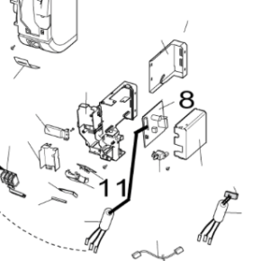 008. PCB to inner Nordic Inverter 12 LR N / PR N
