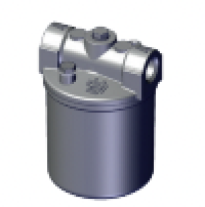Oil filter, ALU 3/8