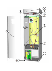 Insulation plate side left Ez250H / eh400